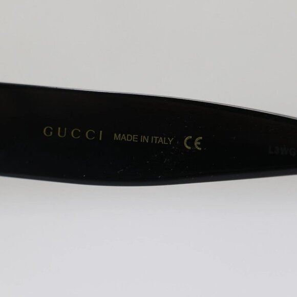 Gucci [GG0870S 001] Men's Black /Green Oval Sunglasses - Picture 8 of 14